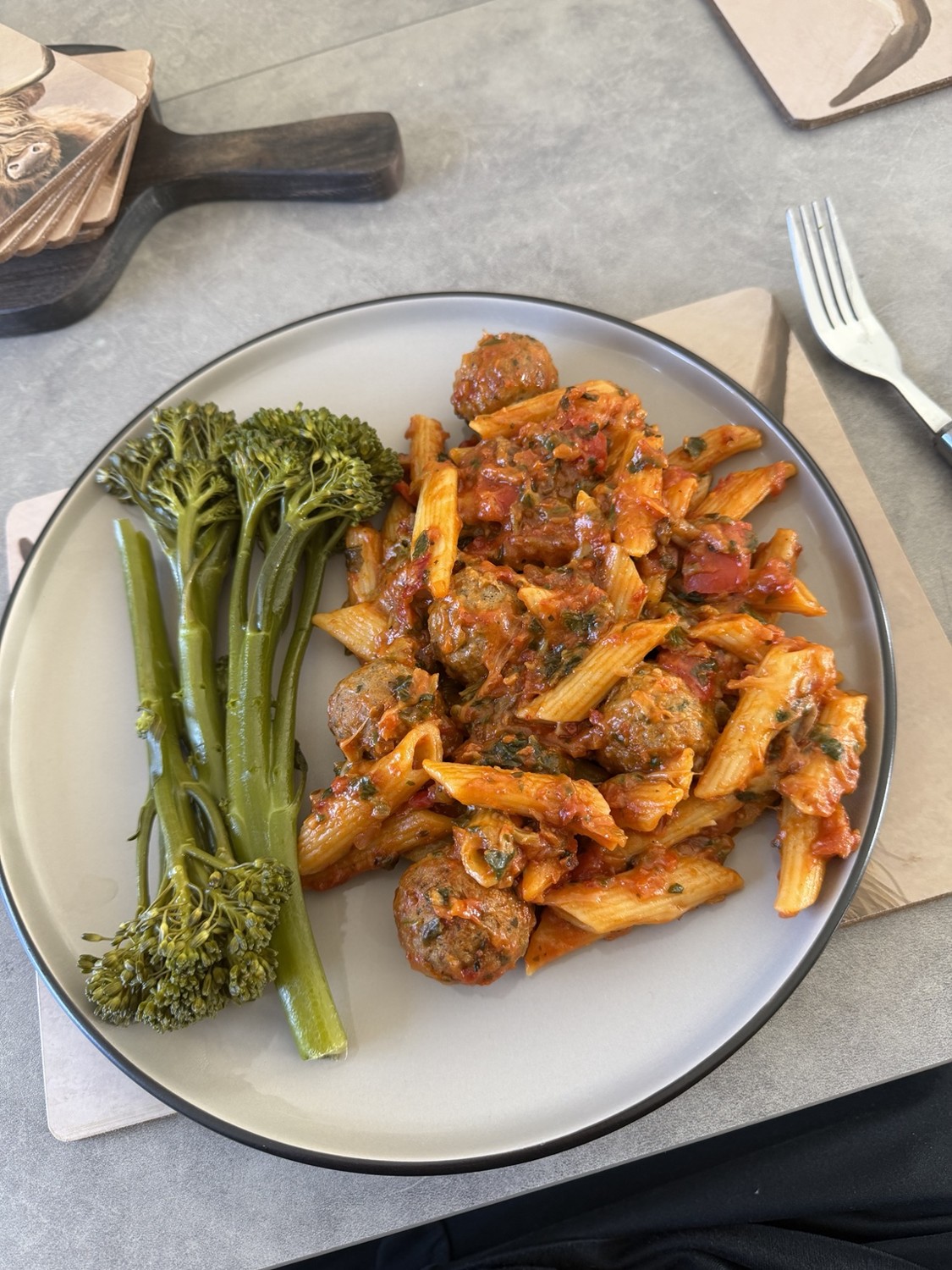 Chicken & broccoli pasta